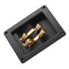 4 Copper Binding Post Terminal Cable Connector Speaker Terminal Box Acoustic Components