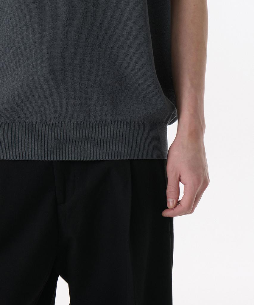 Musinsa Standard Cool Touch Crew Neck Short Sleeve Knit [Gray]