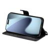 For iPhone 17 Pro Case 2 In 1 Detachable Magnetic Leather Wallet Mobile Cover with Strap