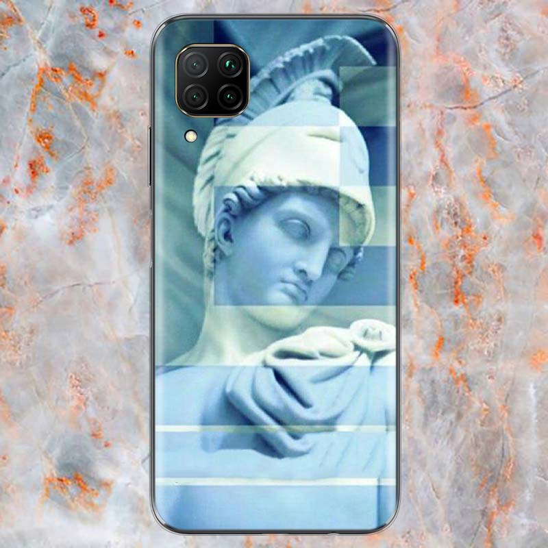 Greece Greek national flags For Huawei Mate 40 30 20 20X 10 RS P Smart 2021 2020 Z S Pro Plus Lite 2019 Phone Case Shell