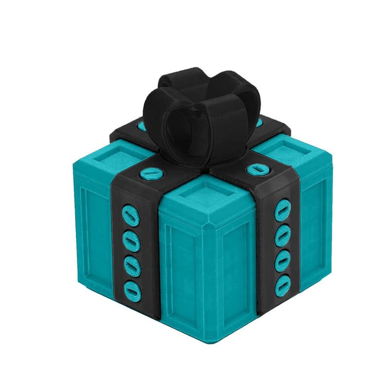 

Turquoise 8*8cm Annoying Gift Box A Christmas Gift Box for Your Girlfriend or Mom 8 X 8cm / 3.1 X 3.1in