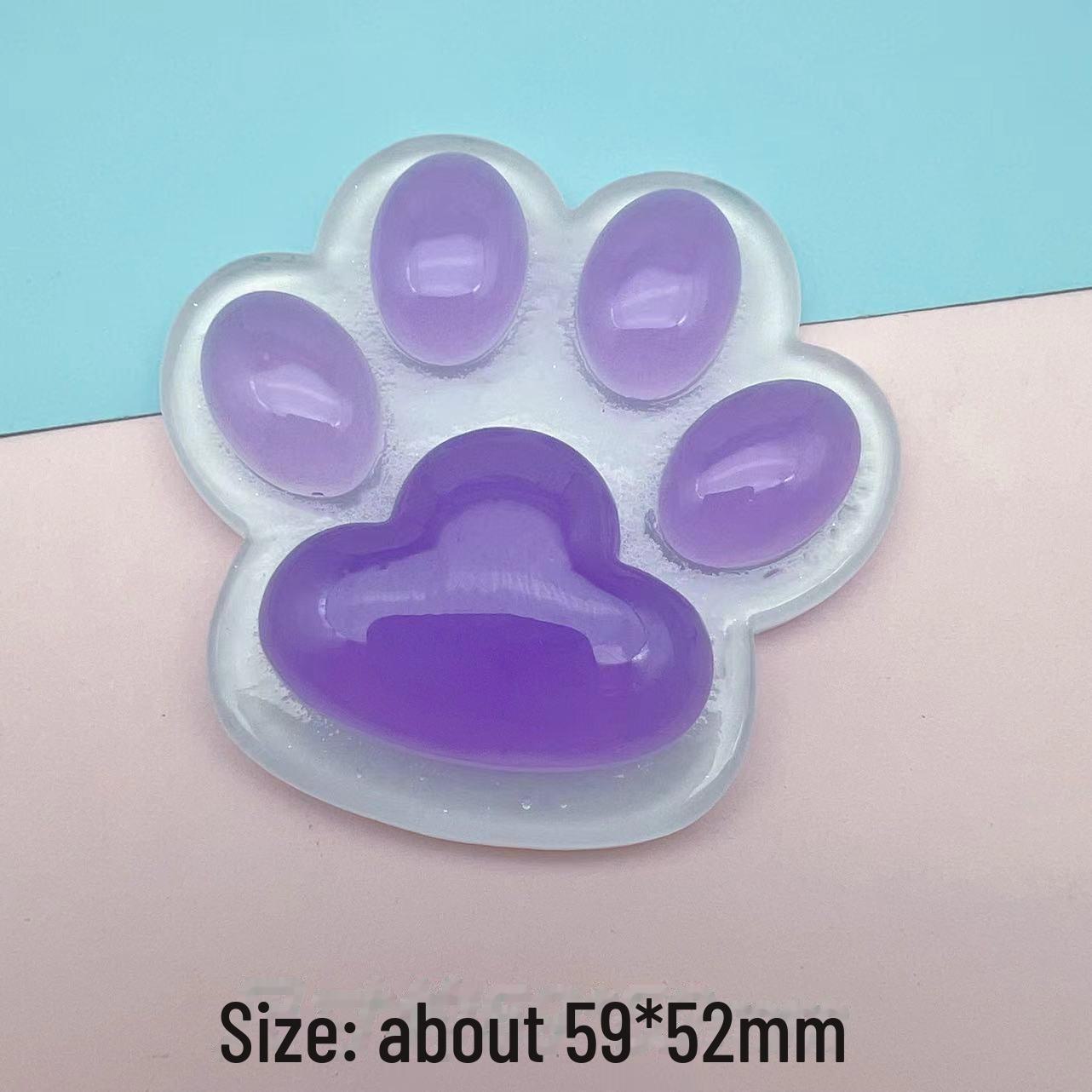 

Набор для самостоятельного изготовления из смолы «Коготь большой кошки», светящийся в темноте: Чехол для телефона, магнит, заколка, нашивка, декор