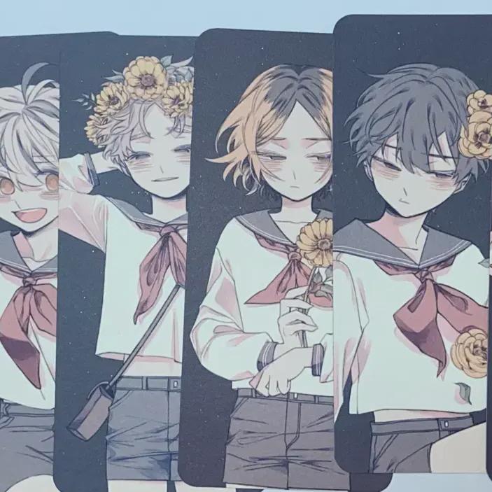 

Haikyu Неофициальные товары Chibi Sunflower Версия Cardtech