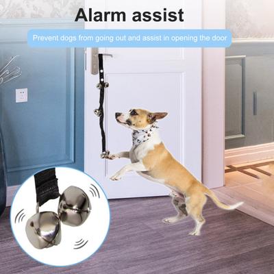 Pet Training Bell Resistance To Pulling Adjustable Polyester Dog Training Doorbell Rope for Home