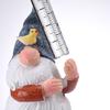 Gnome Resin Rain Gauge Garden Statue Hand Painted