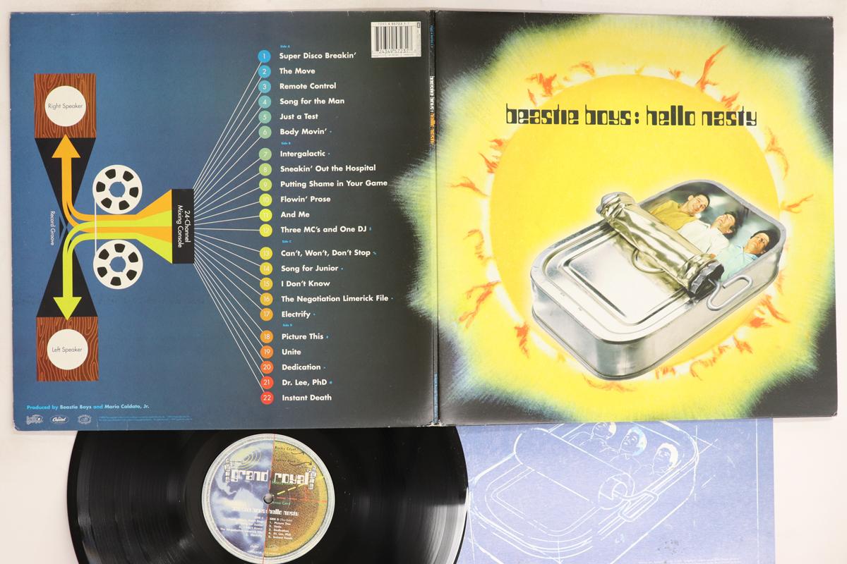 

LP Пластинка BEASTIE BOYS - Hello Nasty 724349572317 CAPITOL 1998 Европа Рэп и хип-хоп/R&B Б/У