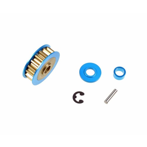 

Tamiya Hop-Up Options No. 1450 OP.1450 18T Aluminum Pulley (TA06, XV-01) 54450