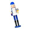 Hanukkah Nutcrackers Soldier Figure Wooden Christmas Decoration Vintage Home Ornament For Holiday Festives Shelf Display