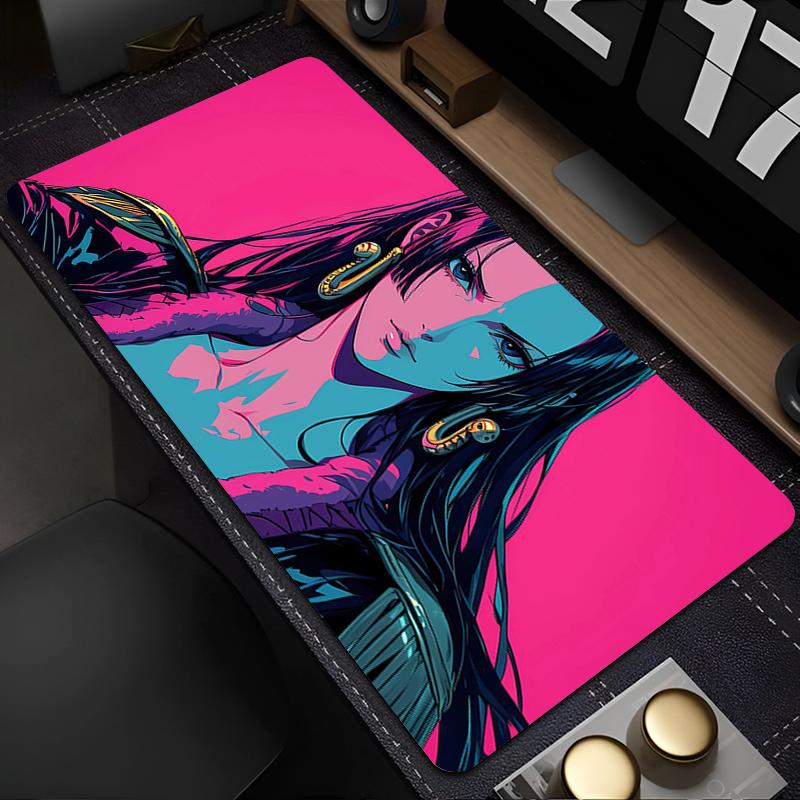Mouse Pad One Piece Boa Hancock Anime Gamer Gaming Accessories Varmilo Keyboard Pad XXL Computer Rubber Desk Mat Carpet Mousepad