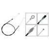 For Lawn Maintenance 63.15 Inches Lawnmower Cable Steel Wire Cable High Durability Wear Resistant Easy Installation