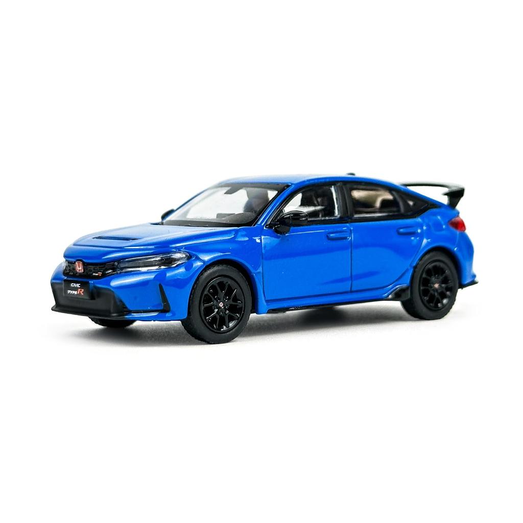 PAUDI MODEL scale diecast model car of the 2023 Honda Civic blue 1/64 TYPE-R FL5,