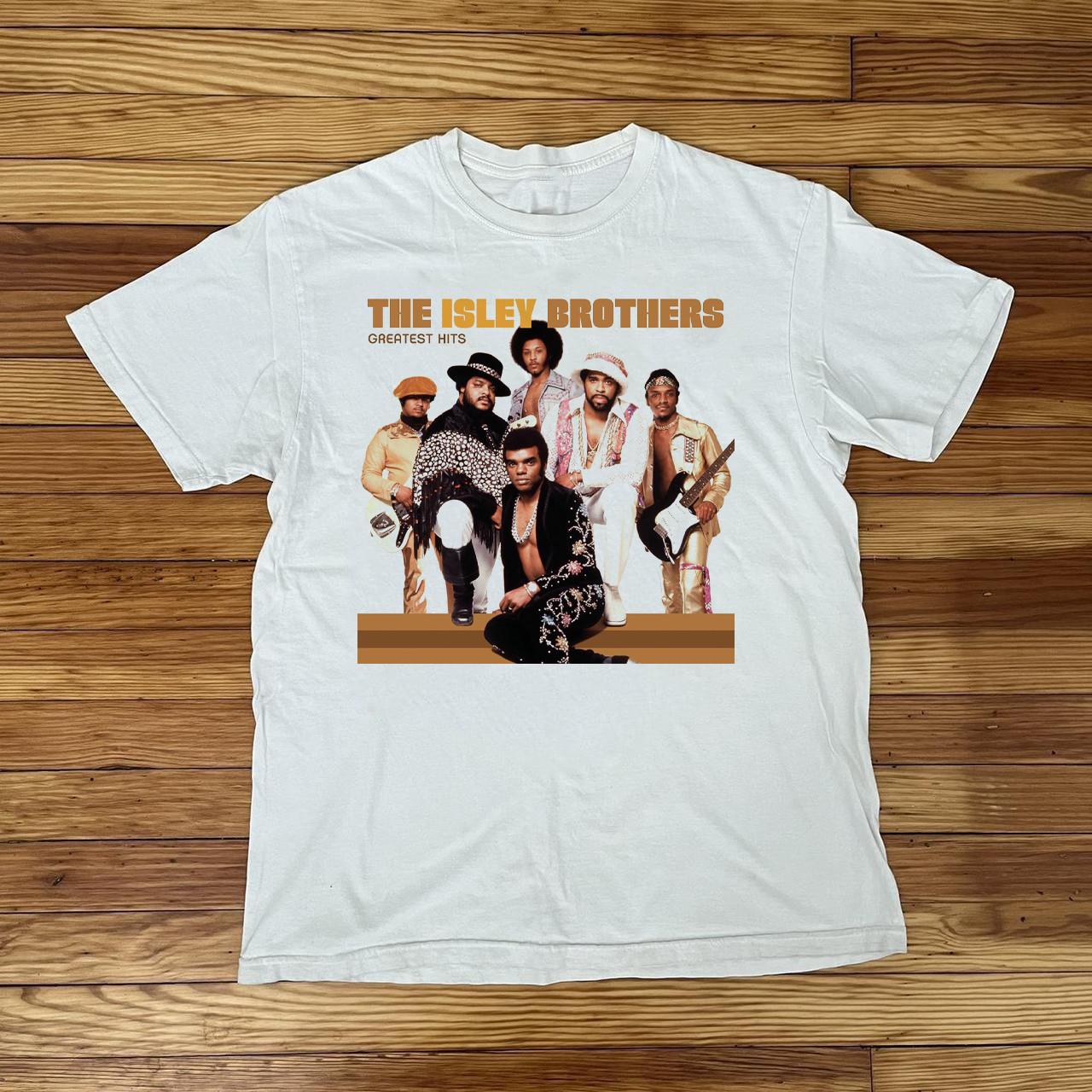 Isley Brothers, The - The Best Of Black Cotton Shirt Full size S-5XL BS1164 S