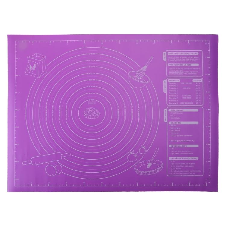 

Baking Mat for Rolling Dough Pizza Dough Non-Stick Maker Holder Kitchen Tools 1 фіолетовий