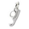 Les Trésors De Lily [K3653] - Silver Pendant 'Letter Y'