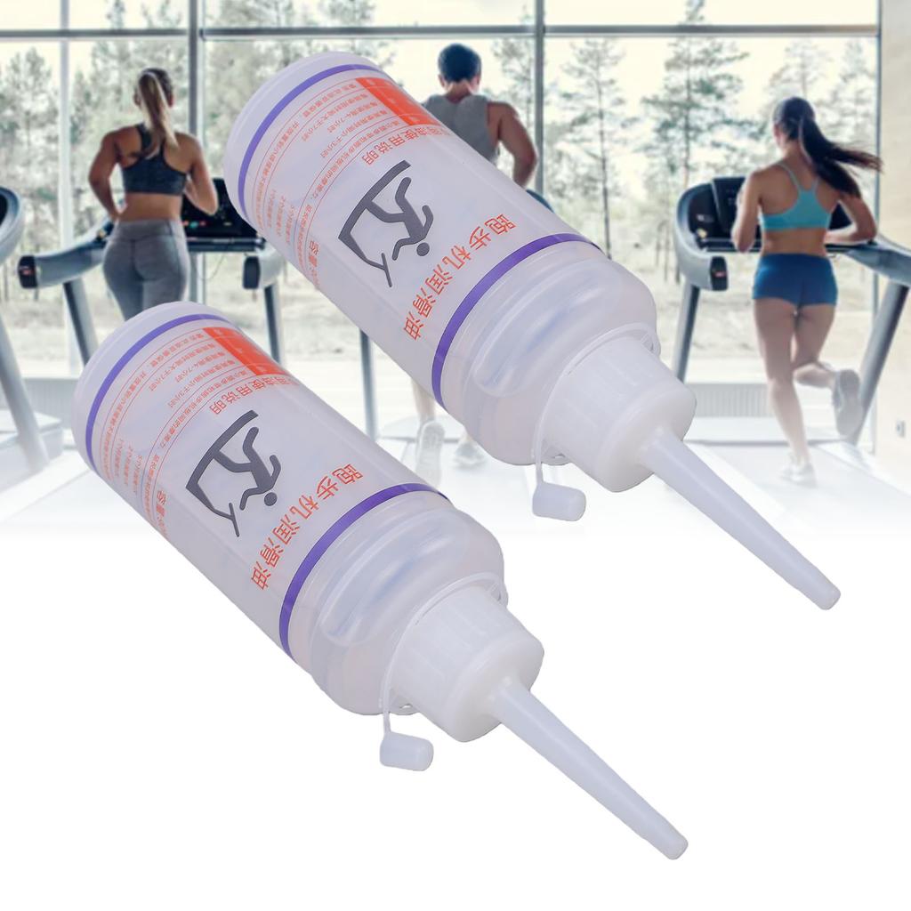 2pcs 90ml Treadmill Lubricant for Belt High Temperature Resistance Treadmill Lube Reduce Friction Noise Wear Walking Pad Oil
