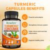 Curcumin, schwarzer Pfeffer, Gelenkpräparate, 1500mg, 120 Kapseln