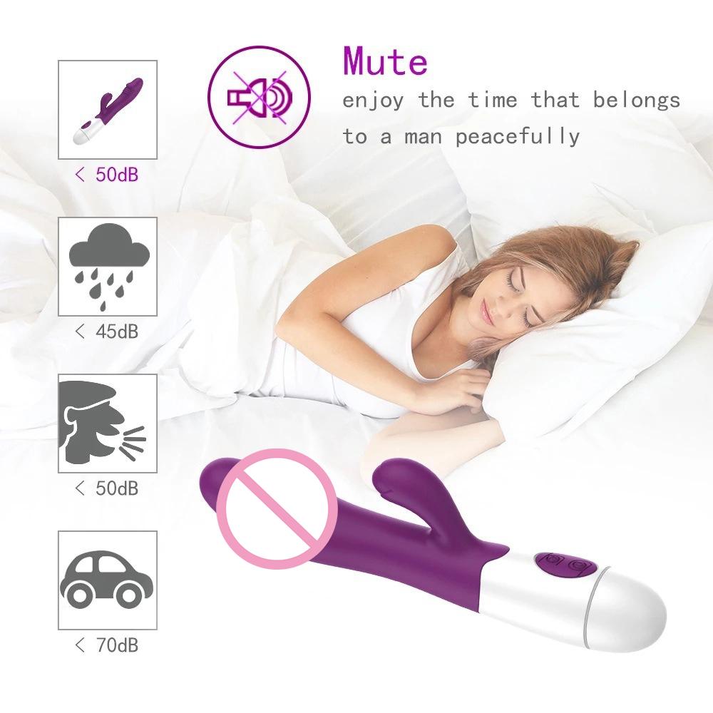 30 Speeds Powerful AV Vibrator for Women Nipple G Spot Clitoris Stimulator Magic-Wand Dildo Female Masturbation Adults Sex Toys