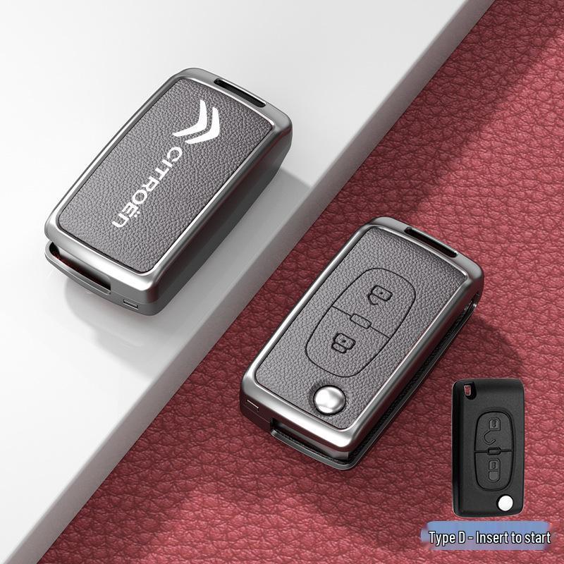 Car Key Cover & Buckle for Citroen C3XR, C4L, Tianyi, C5, C4 Sega, Elysee, C6 Models