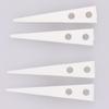 2Pcs Insulated Straight Curved Tip Anti-Static Ceramic Tweezers Electronic Industrial Ceramic Tweezers For Industry