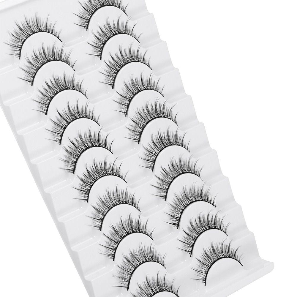 Handmade False Eyelashes Natrual Long Fake Eyelash Eye Makeup Tools Eye Lash Extension