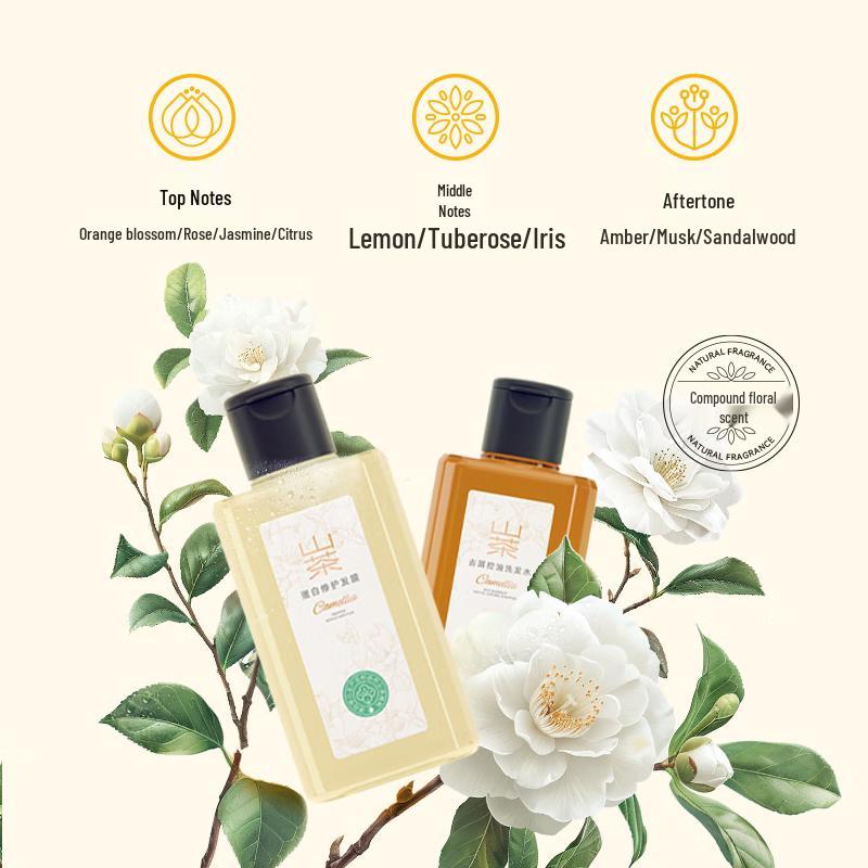 Red Tea Fruit Camellia Travel Hair & Body Care Gift Set