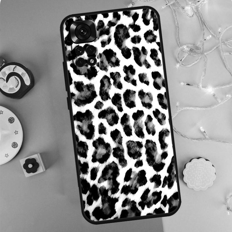 Black and White Dalmatian Cow Zebra Case For Xiaomi Redmi Note 14 Pro 9 10 11 12 13 9S 10S 11S 12S Redmi 14C 10C 12C 13C Cover