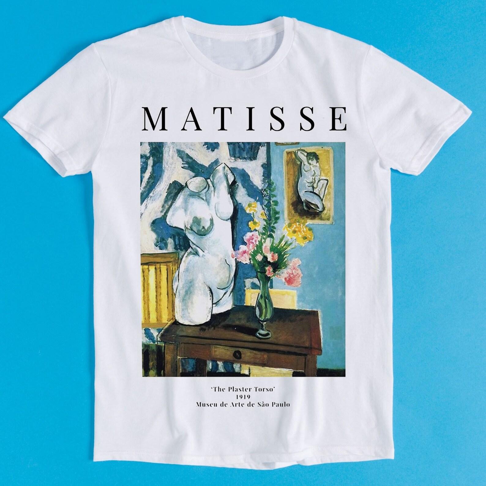 Henri Matisse The Plaster Torso Paint Retro Funny Art Drawing Gamer Anime Cult Meme Movie Music Gift Tee T-Shirt K1116 2XL