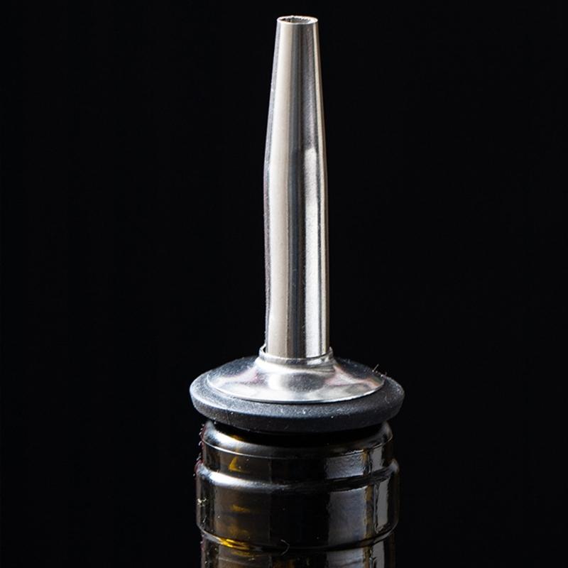 Liquor Pourer With Exact Flows Control For Cocktails And Wine Serving Stainless Steel Accurate Liquor Dispensing Tool