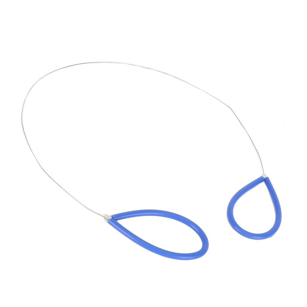 4pcs Clay Cutters Wire Flexible Safe Stainless Steel Cut Off Tools for Clay Artists with Black Hand Pottery Cut Off Tools