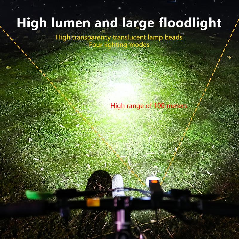 Usb Rechargeable Bike Headlight Cycling Accessories Night Riding Bicycle Light Flashlight For All Cycling Road Mountain Bike