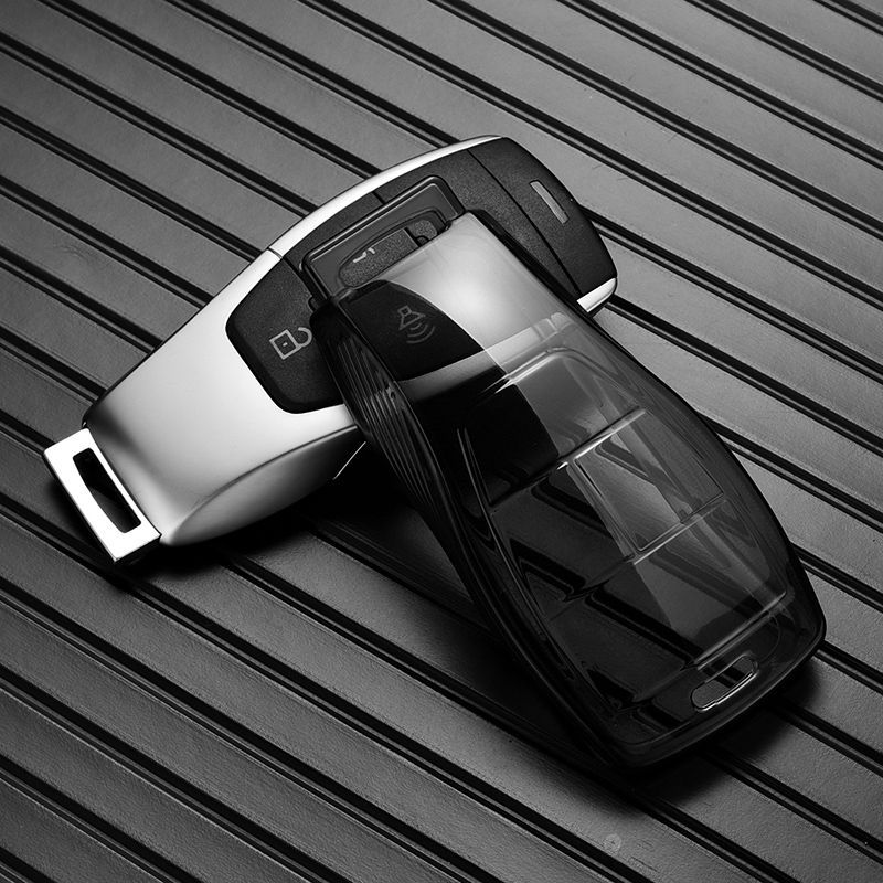 

Hot Sale Transparent Black for Baic X55 X35 X75 Ii Evo 5 Beijing Bj40 Bj80 U7 X7 Remote Smart Auto Car Key Case Cover Fob Holder