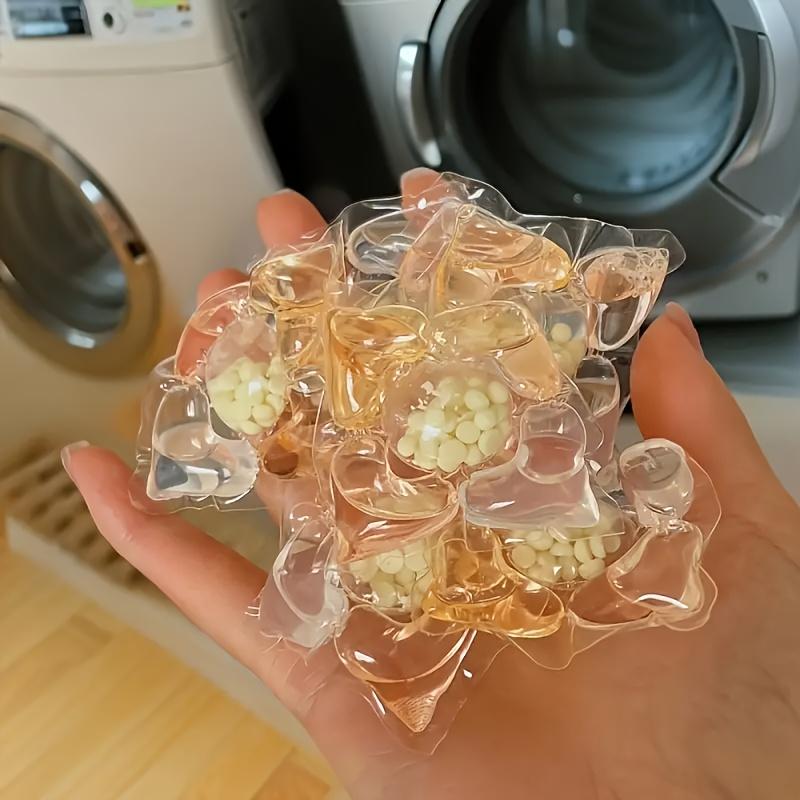 85 Pcs Five-in-One Scented Laundry Beads, Concentrated Laundry Detergent, Long-Lasting Fragrance, High-Efficiency Stain Removal