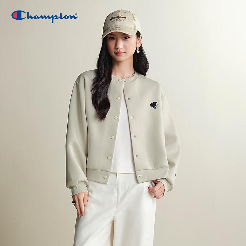 Champion Women's Heart Print Cardigan Sweatshirt