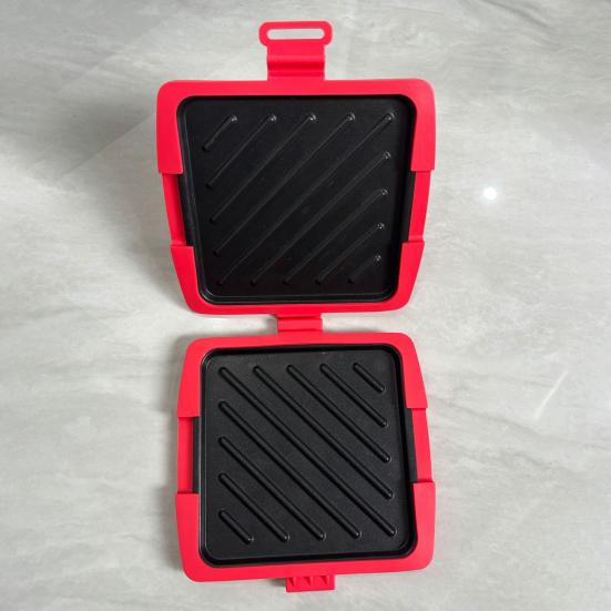 Microwave Toaster Sandwich Machine Quick Cooking Breakfast Maker Non-Stick Dishwasher-Safe Grill Cooking
