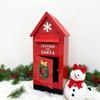 Christmas Wrought Iron Christmas Mailbox, Christmas Furniture And Garden Decorations