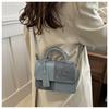 New Women's Niche Fashion Small Square Bag Stylish Mini Handbag Shoulder Crossbody Bag
