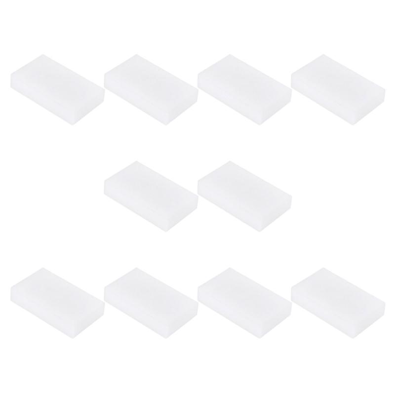 10/20pcs Magical Cleaning Sponges Scrub Pads Heavy Duty Melamine Sponge For Kitchen Bathroom Car Office Stains Removal 10x6x2cm