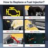 4Pcs Fuel Injector For Honda Accord Civic CR-V 1.5L 16010-5R1-305 16010-5R1-315