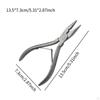Hair Extensions Plier Beading Tool Stable Lightweight Single Hole Extension for Nano