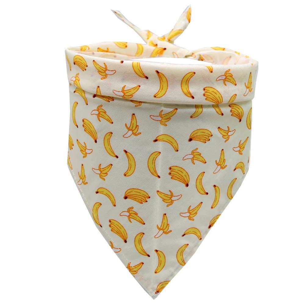 Cotton Pet Bandana for Dogs Cats Summer Thin Dog Triangular Bandage Scarf Golden Retriever Bibs Mascotas Grooming Accessories