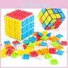 High Quality Children's Educational Cube Toy Smooth Rotating Rubik's Cube For Kids