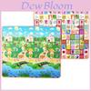 And Flexible Crawling Mat For Babies With Alphabet And Animal Designs**