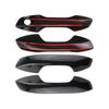 Bilens Ytterdörrhandtagsskydd Klistermärke Trim för BYD Atto3 Atto 3 2025 2025 2025 ABS Imitation Kolfiber Dekoration RHD/LHD