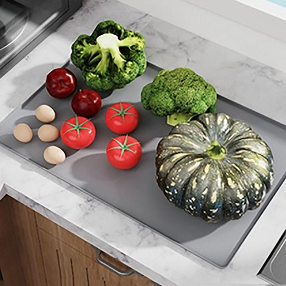 Silicone Coffee Bar Mat 2 in 1 Countertop Pad Easy To Clean Coffee Machine Mat  Cafe