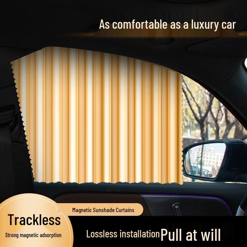 Magnetic Car Sunshade Curtains: Sun Protection & Heat Insulation Privacy Solution