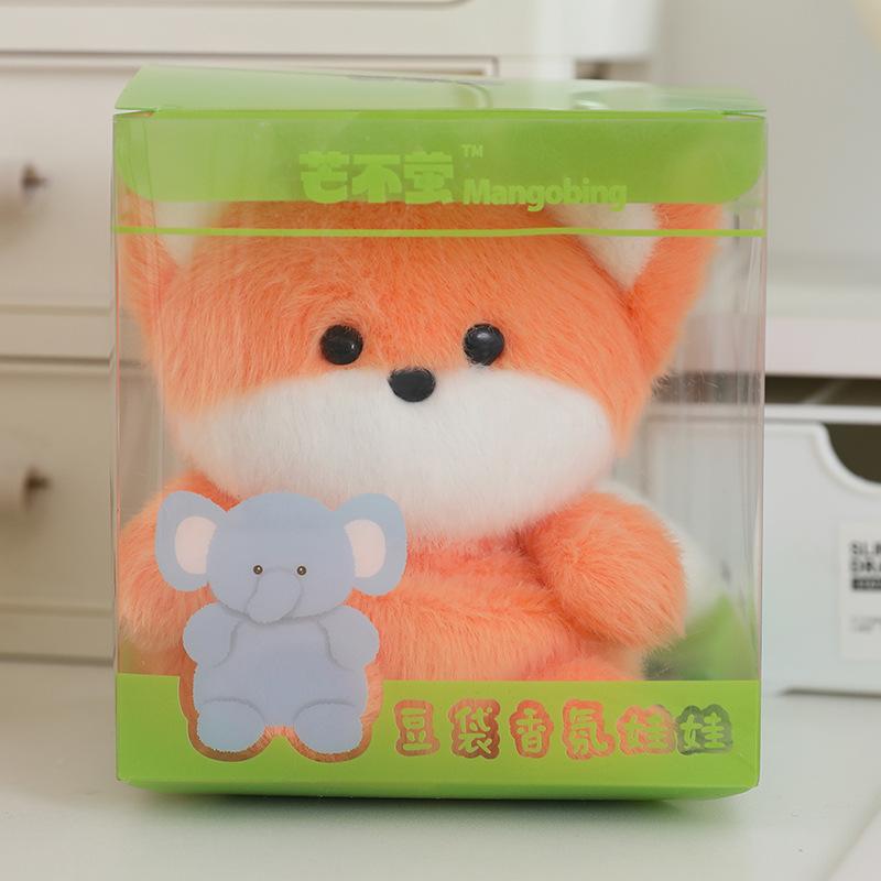 Cute Fragrance Table with Plush Doll Doll Pendant Desktop Plush Toy Baby Elephant Doll Birthday Gift