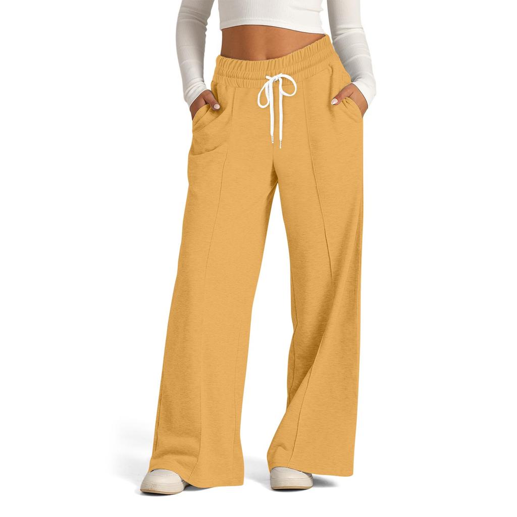 Women's High Waisted Wide Leg Sweatpants Casual Jogger Pants