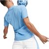 PUMA Manchester City Home V-Neck Logo Print Player Edition Short Sleeve Jersey Men Jerseys Blue 770437-01