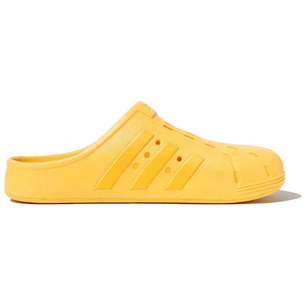 New Adidas Adilette Clogs 'Yellow'