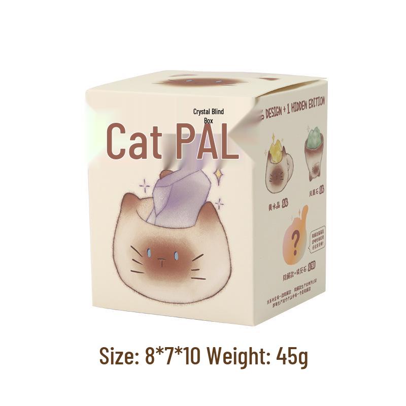 

Genuine Cat Crystal Diffuser Stone – Cute Good Omen Ornament for Women As shown